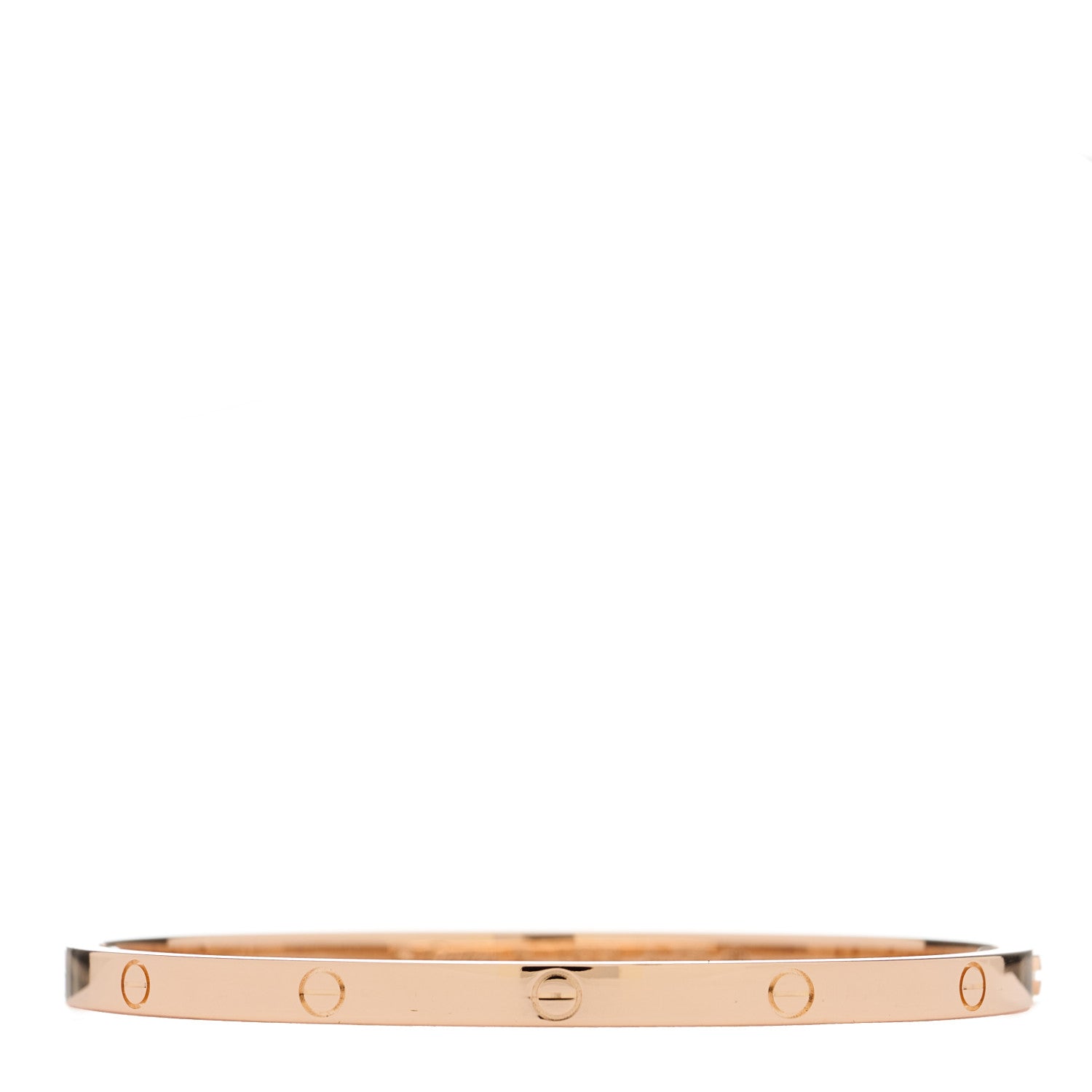 Cartier 18K Pink Gold Small LOVE Bracelet 16 1 of 7
