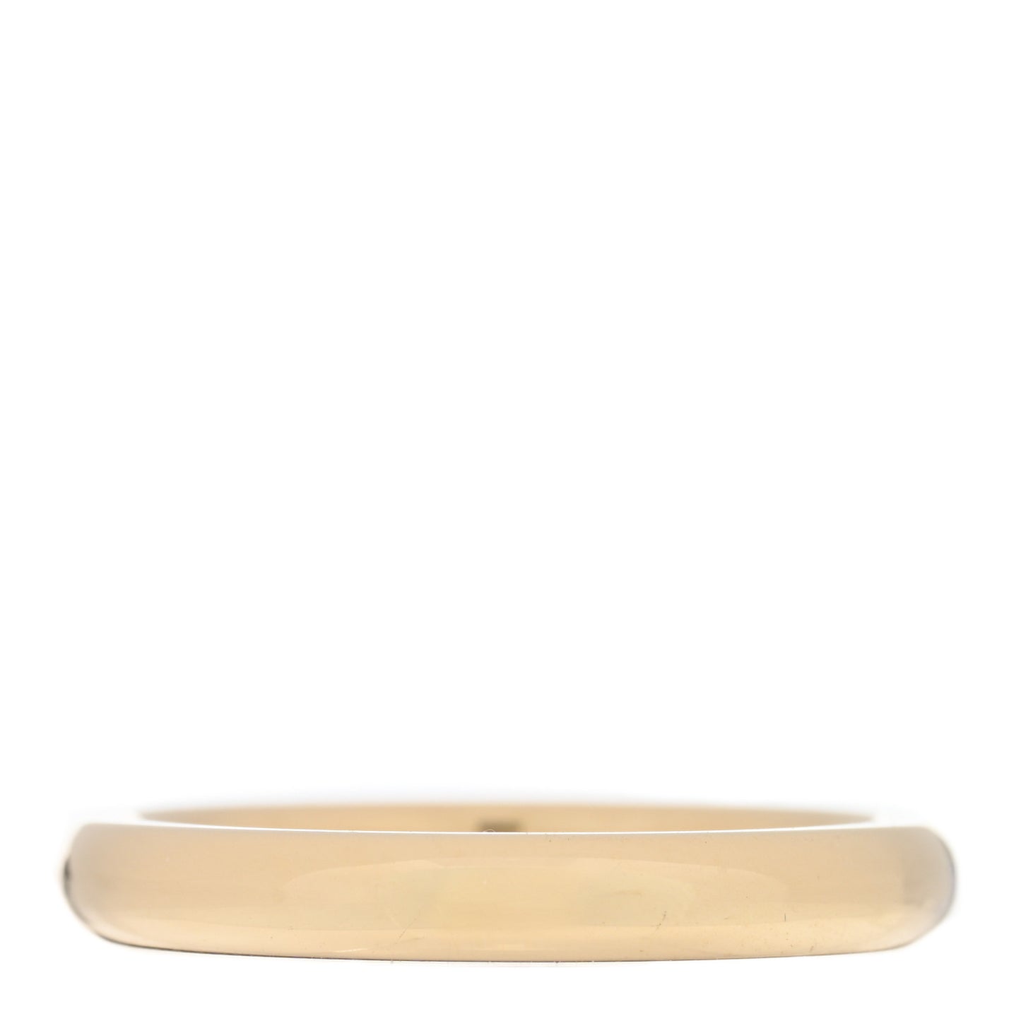 18K Yellow Gold Diamond 3mm Elsa Peretti Band Ring 50 5.5