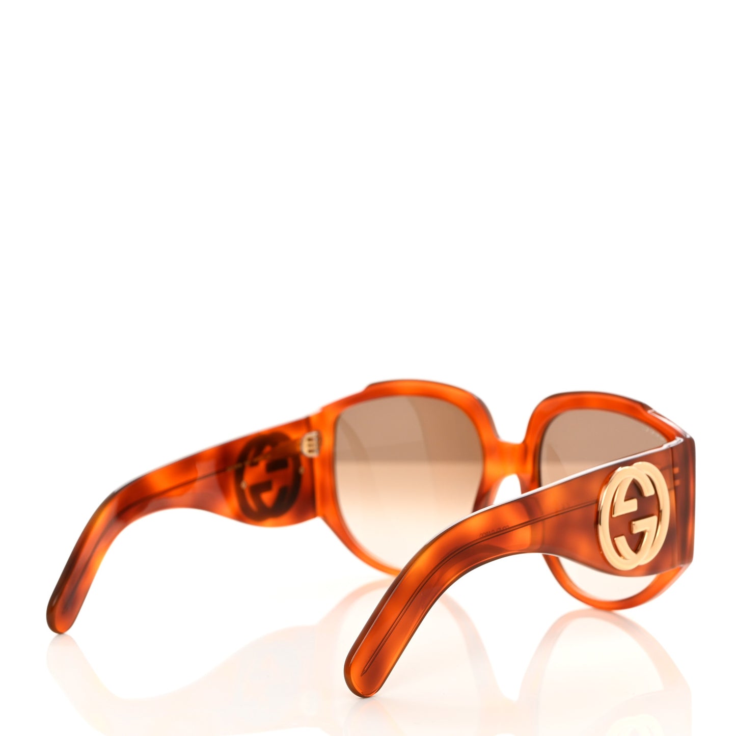 Acetate Oversized Interlocking GGG0151S Sunglasses Tortoise
