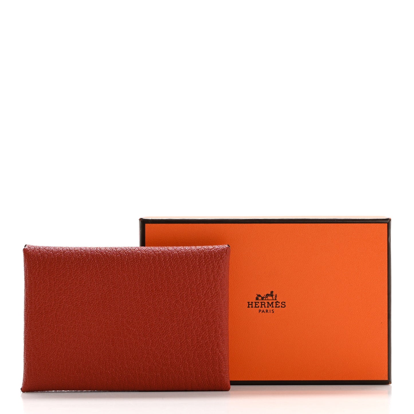 Chevre Mysore Calvi Duo Card Case Cuivre