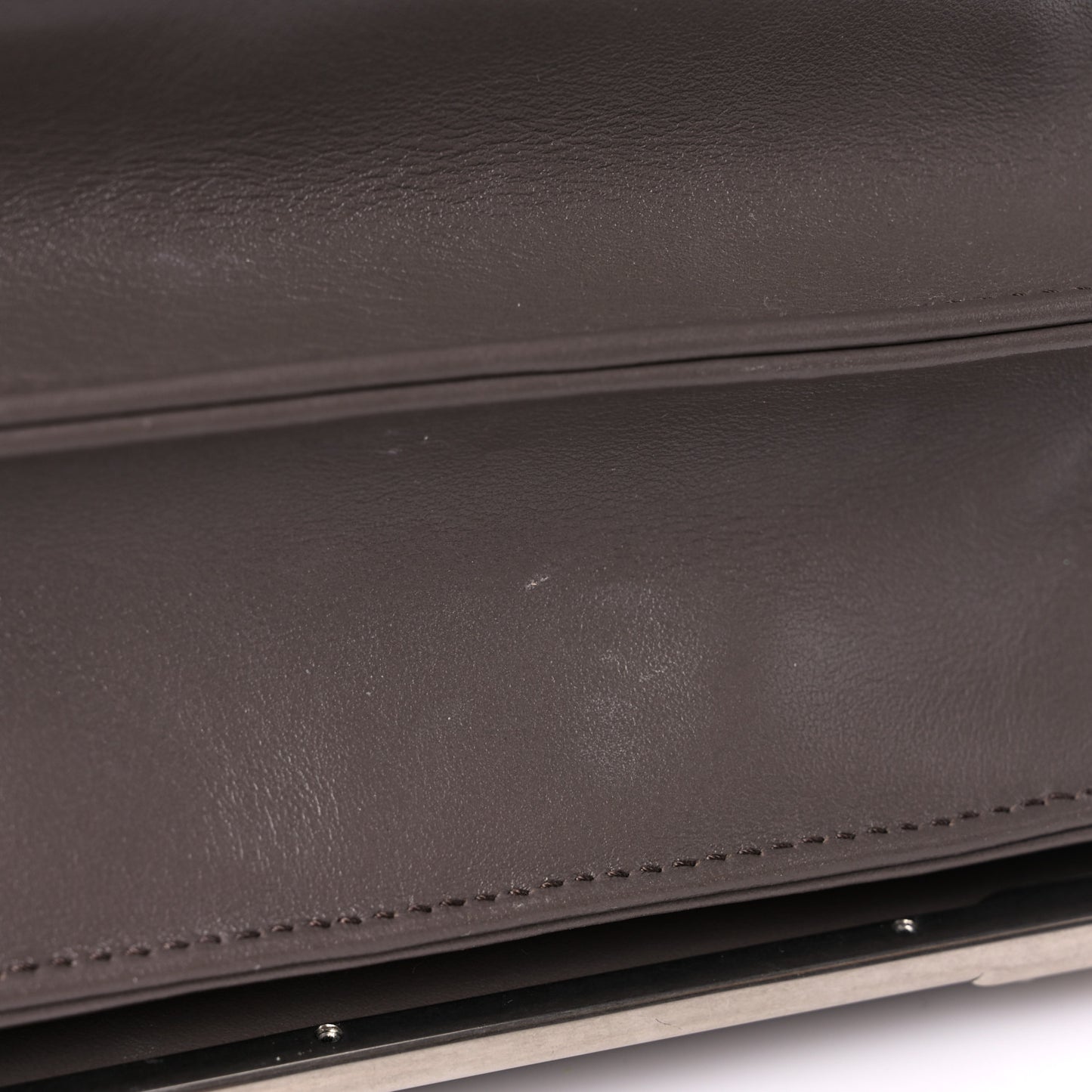 Soft Calfskin Impunture Diagramme Cahier Bag Bambu