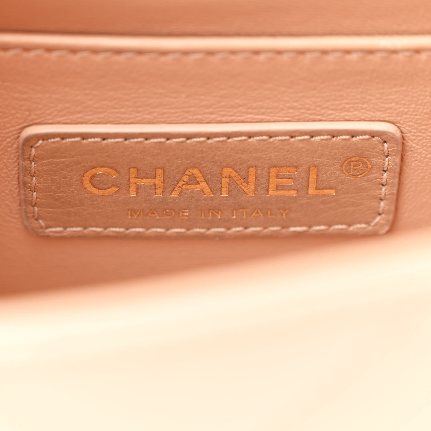 Chanel Calfskin Quilted Mini Perfect Fit Flap Beige 6 of 12