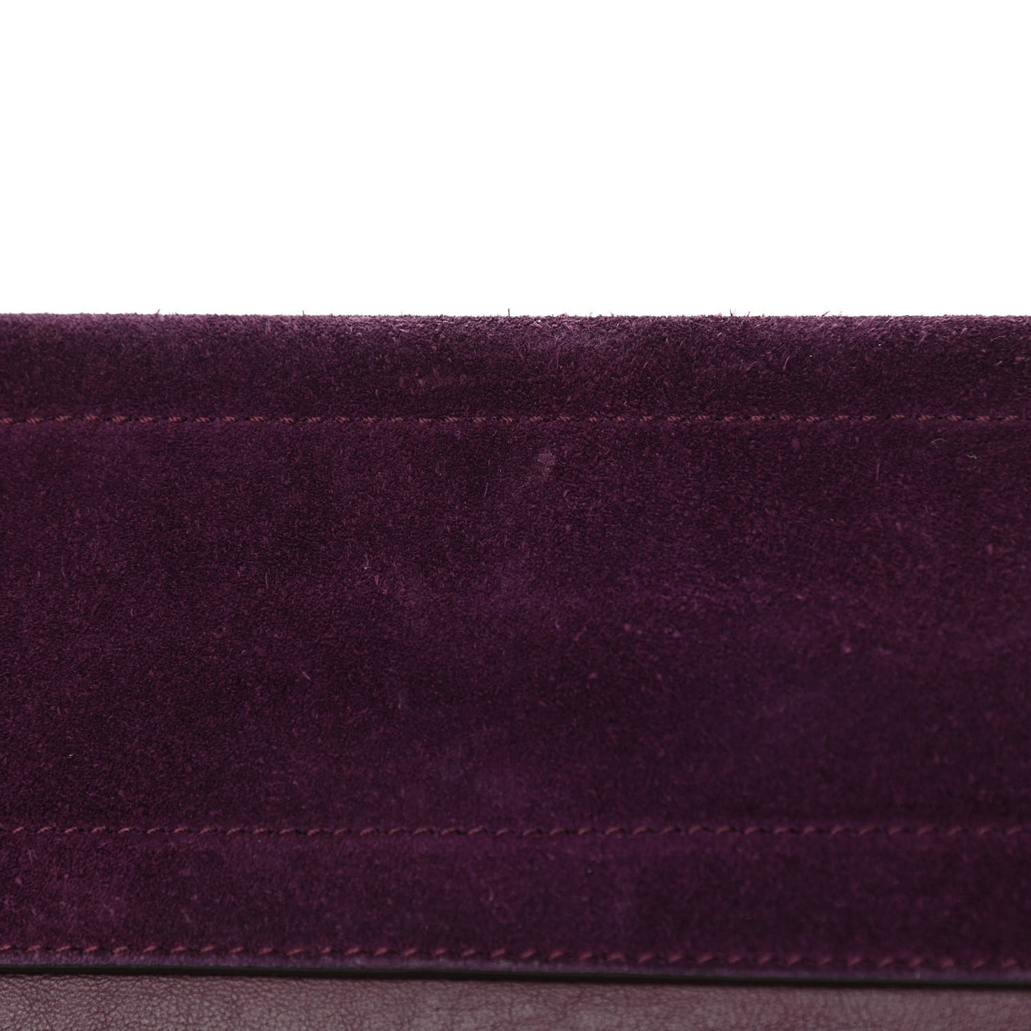 Calfskin Suede Medium Faye Shoulder Bag Intense Violine