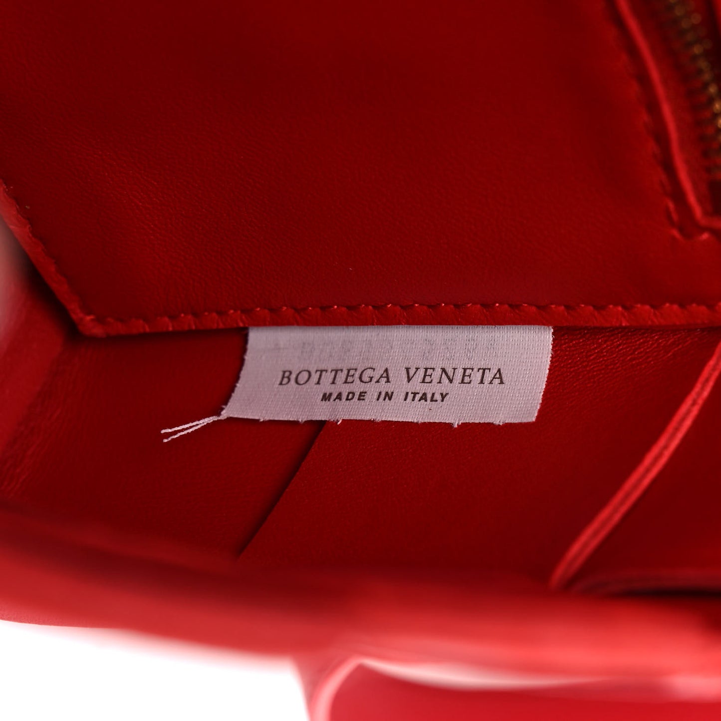 Lambskin Maxi Intrecciato Cassette Crossbody Bag Bright Red