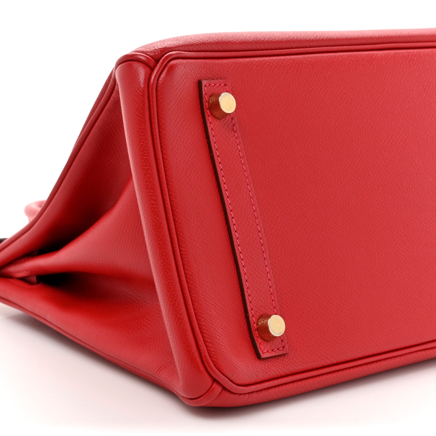 Hermes Epsom Birkin 30 Rouge Casaque 10 of 13