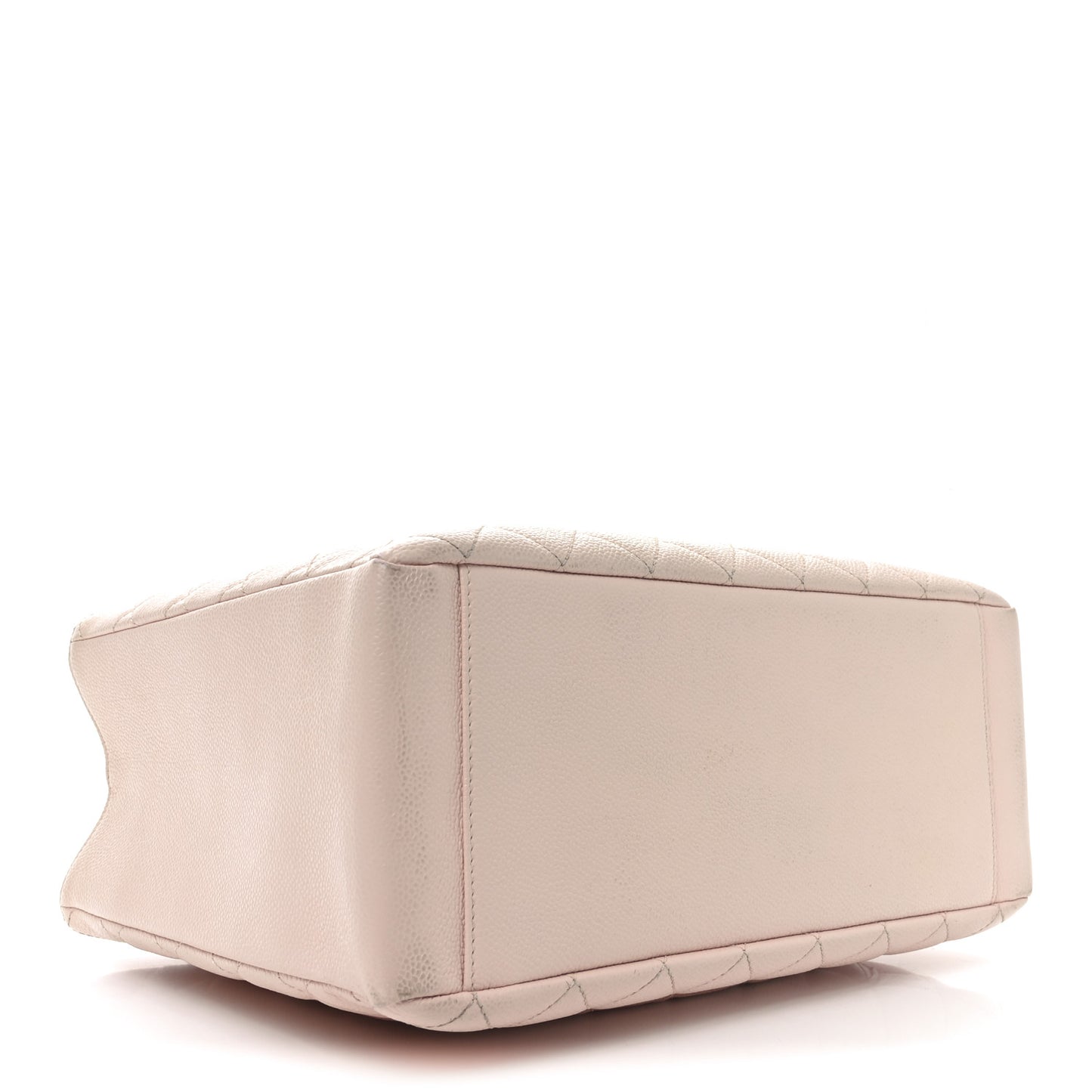 Caviar Quilted Grand Shopping Tote GST Rose Clair