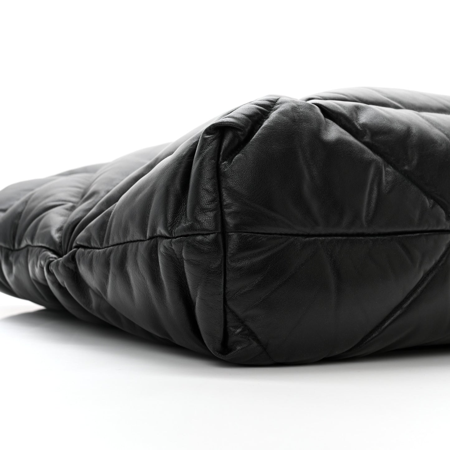 Nappa Padded System Tote Bag Black