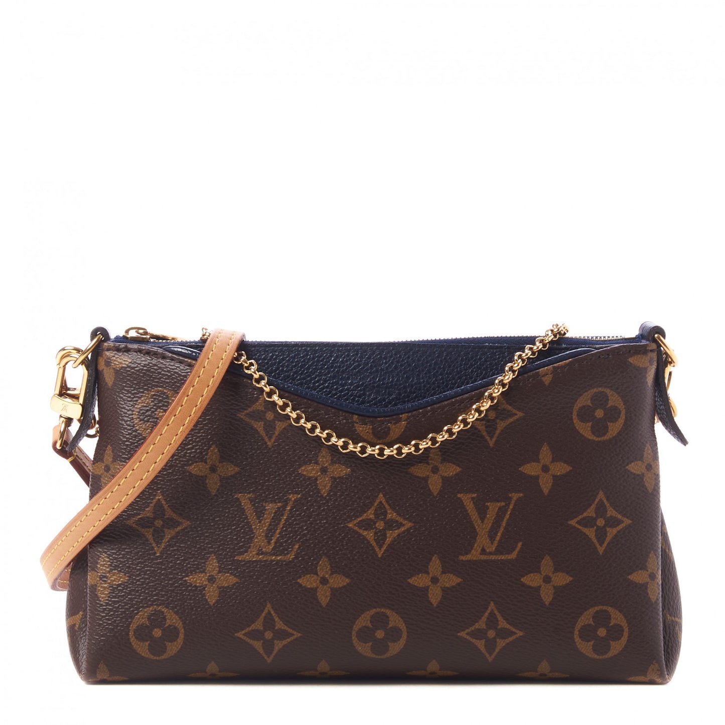 Monogram Pallas Clutch Blue Marine