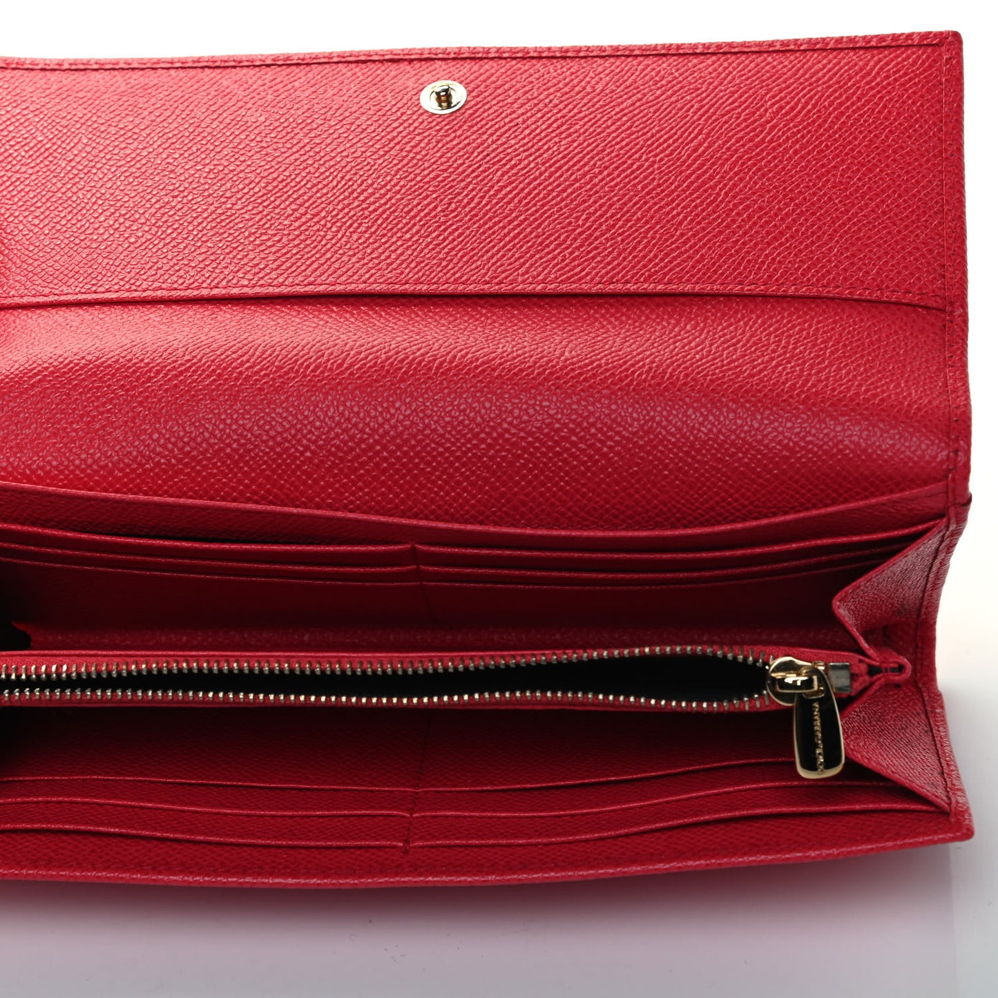 Dauphine Continental Flap Wallet Red