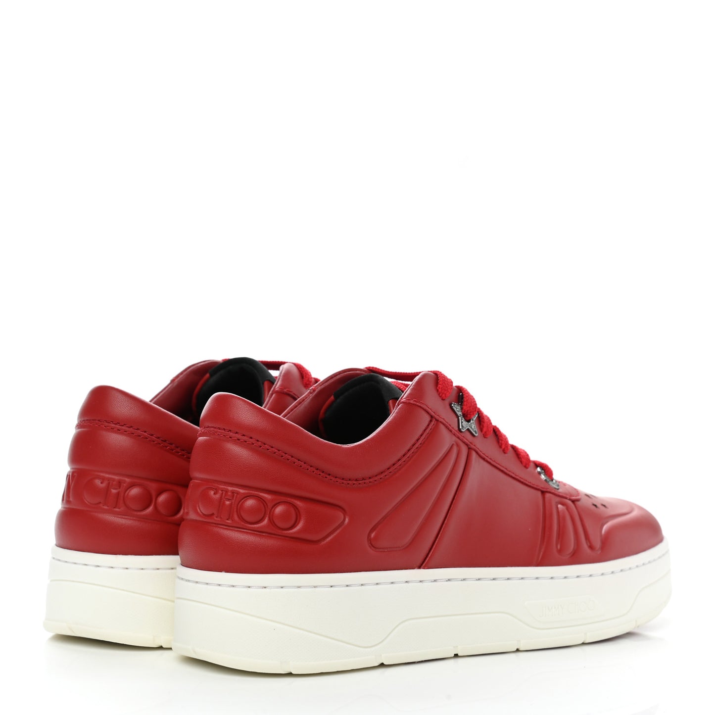 Calfskin Hawaii Sneakers 37.5 Red