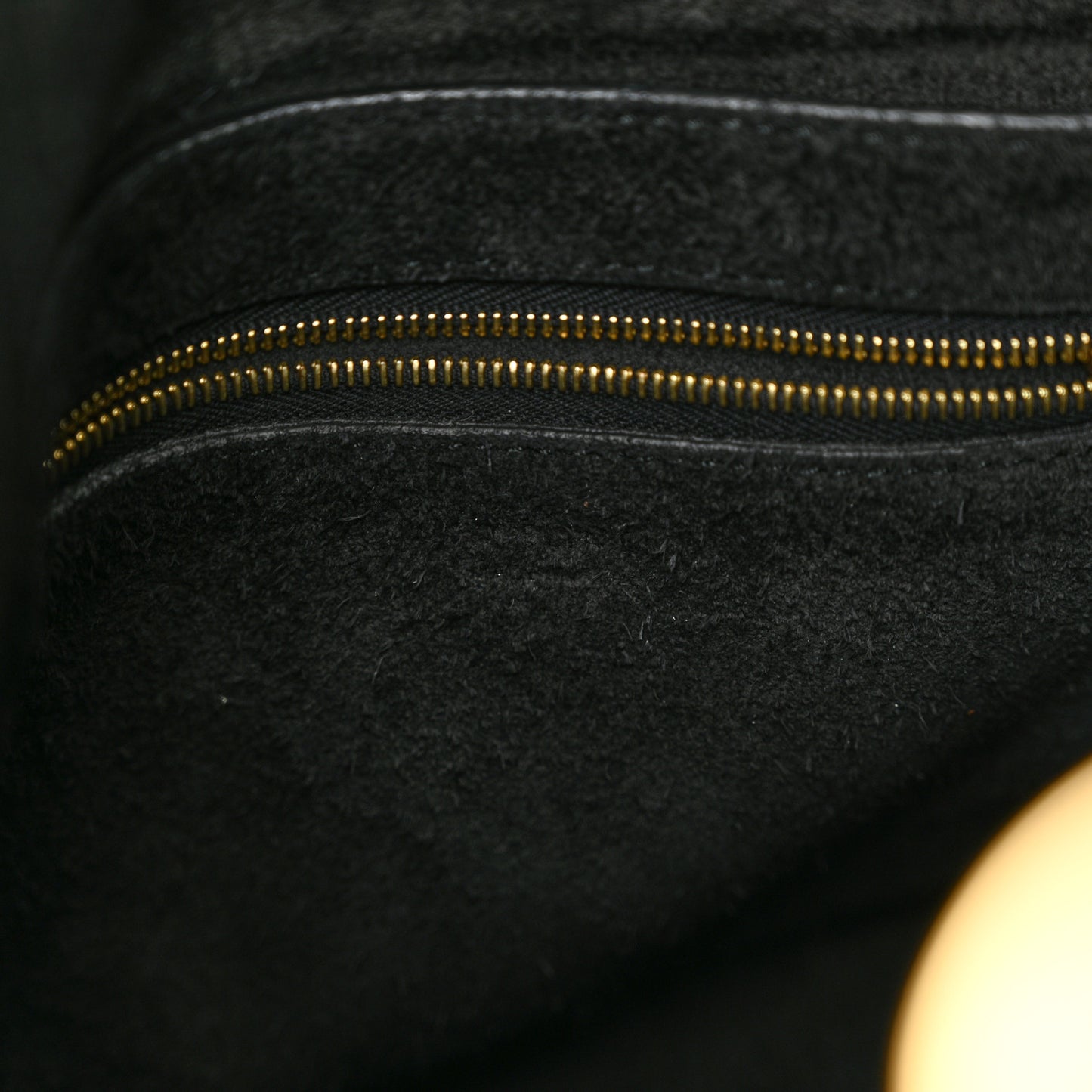 Soft Grained Calfskin Small Sangle Bucket Bag Black