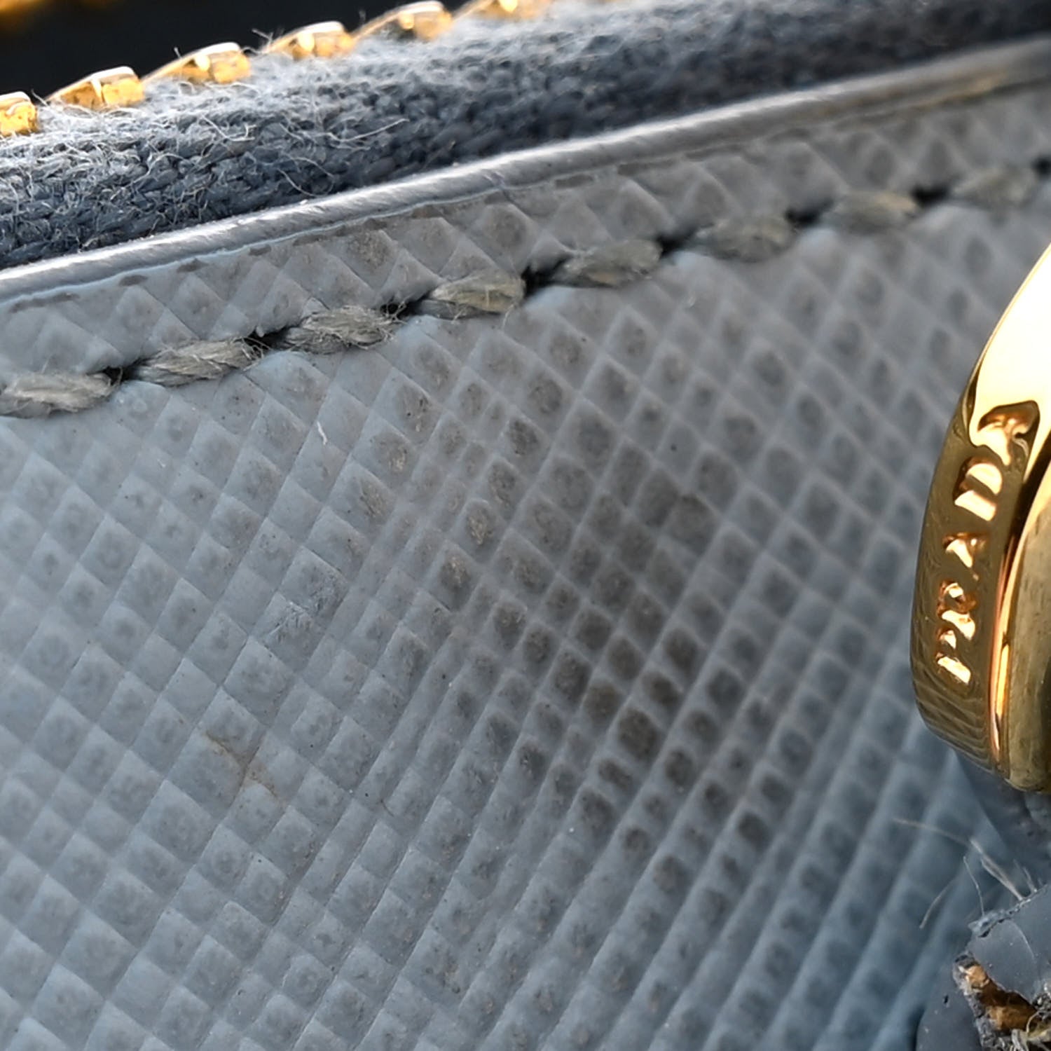 Prada Saffiano Lux Small Promenade Tote Aviazione 15 of 15