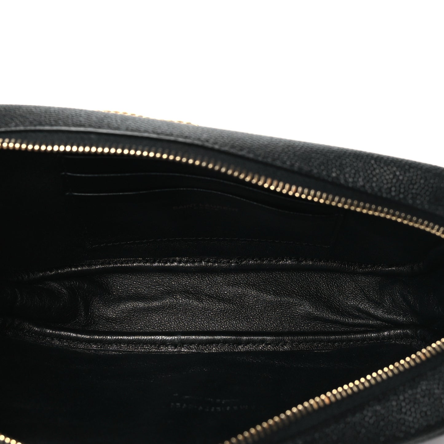Grain De Poudre Matelasse Monogram Mini Lou Camera Bag Black