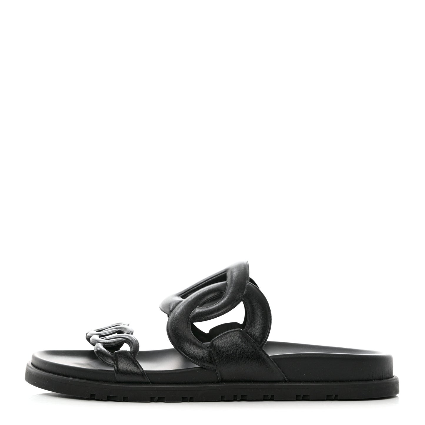 Nappa Extra Sandals 38.5 Black