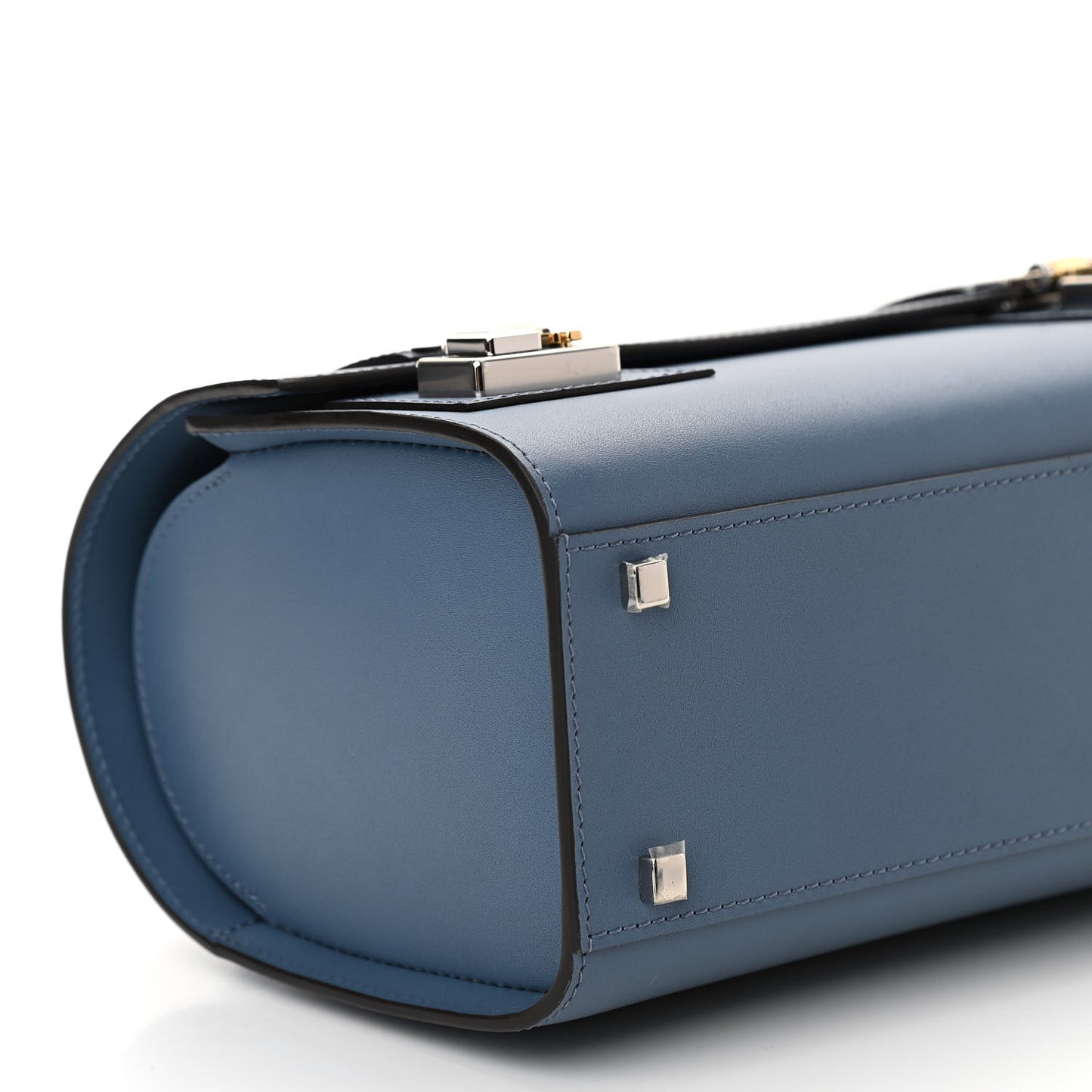 Box Calfskin Cabotin Blue