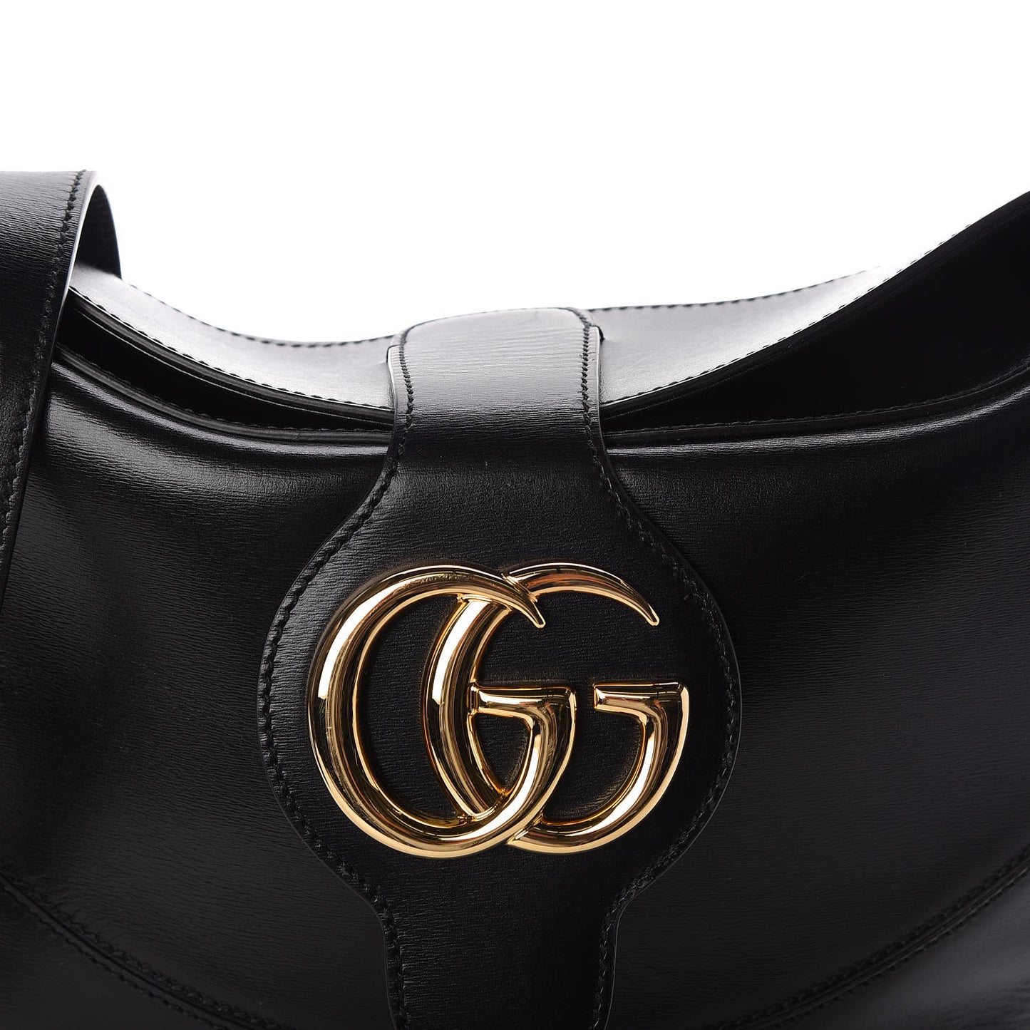 Calfskin Medium Arli Shoulder Bag Black