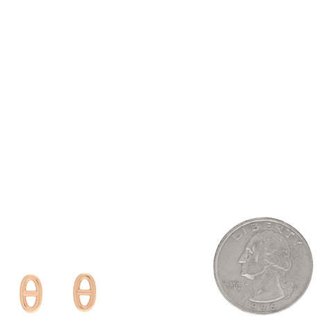 18K Rose Gold TPM Farandole Stud Earrings