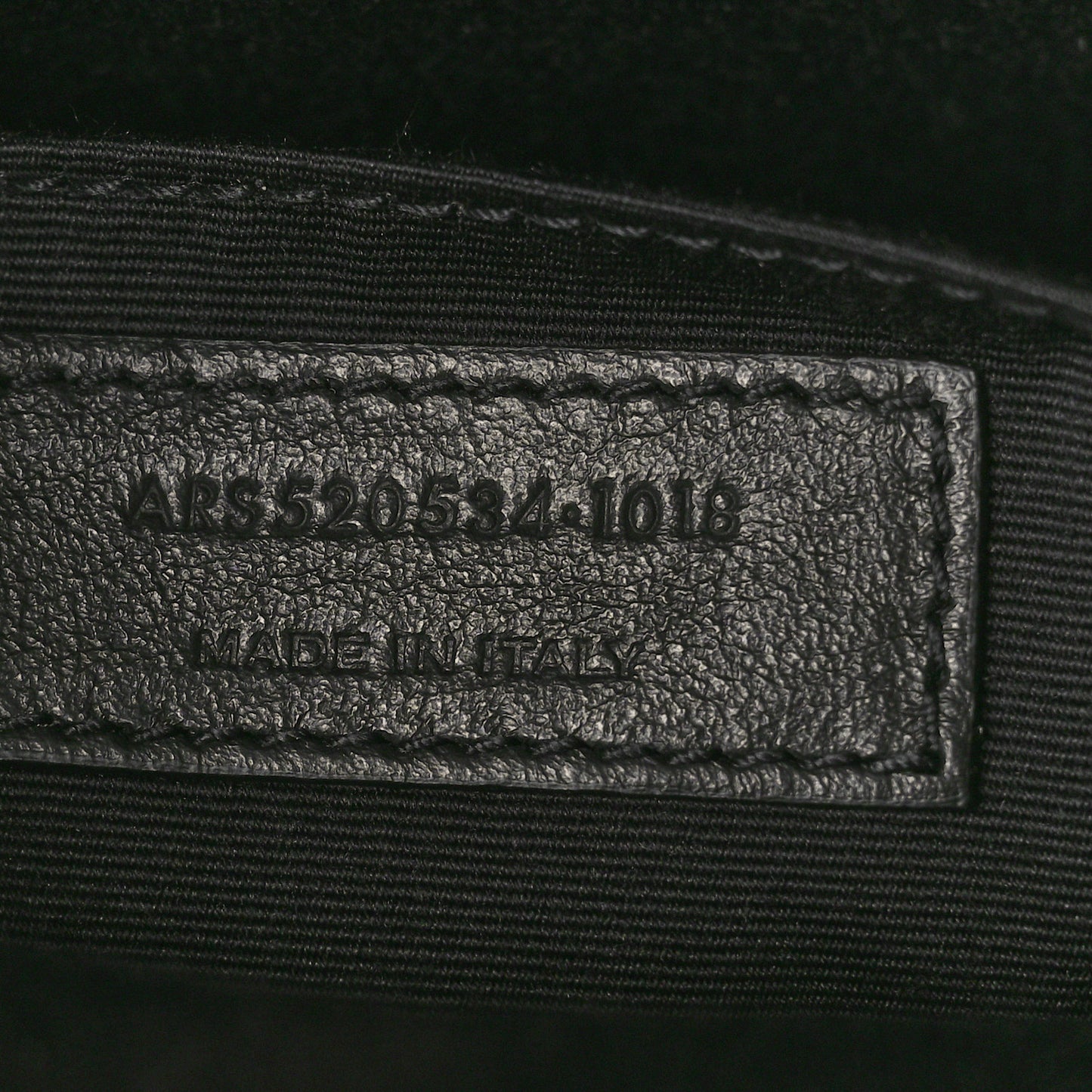 Calfskin Matelasse Monogram Monochrome Lou Camera Bag Black