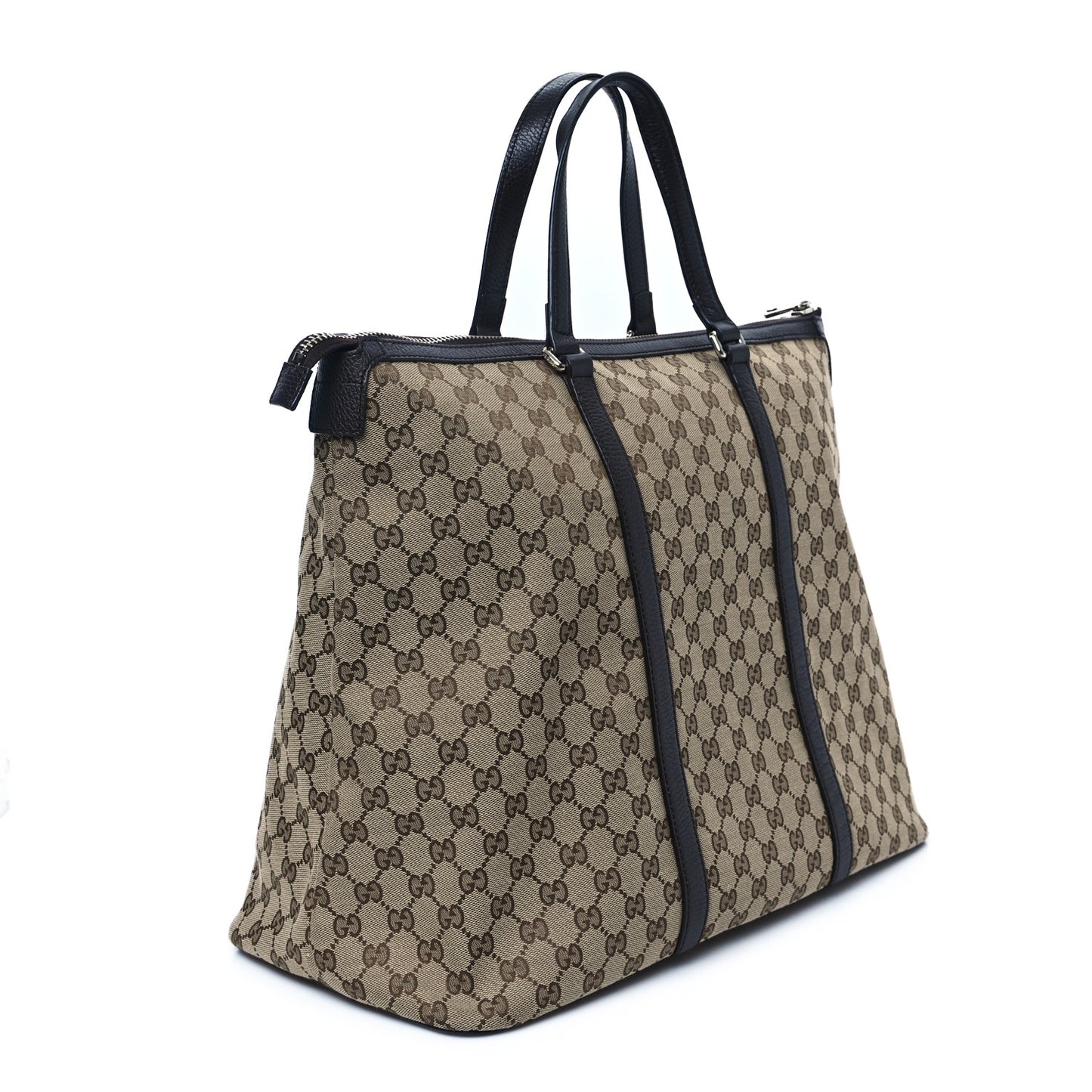 GG Monogram Large Joy Tote Bag Dark Brown