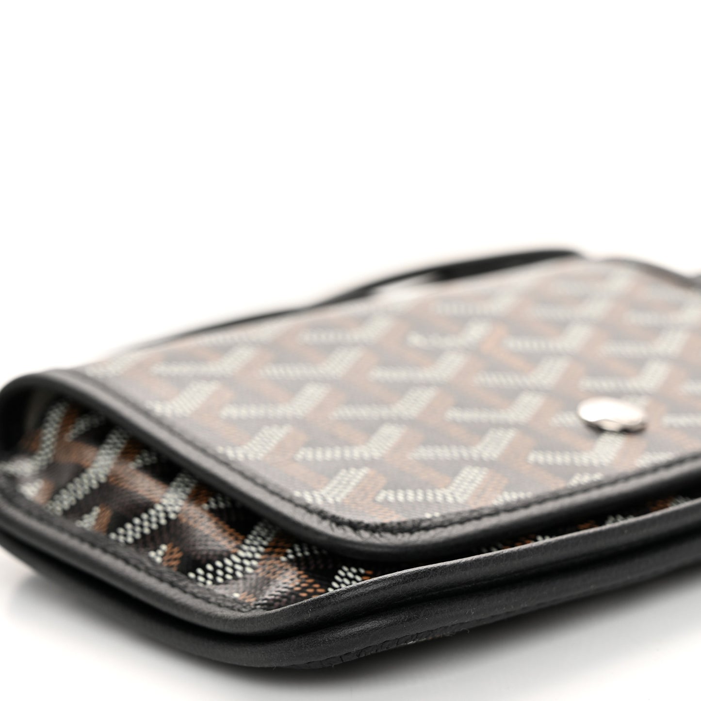 Goyardine Plumet Wallet Clutch Black