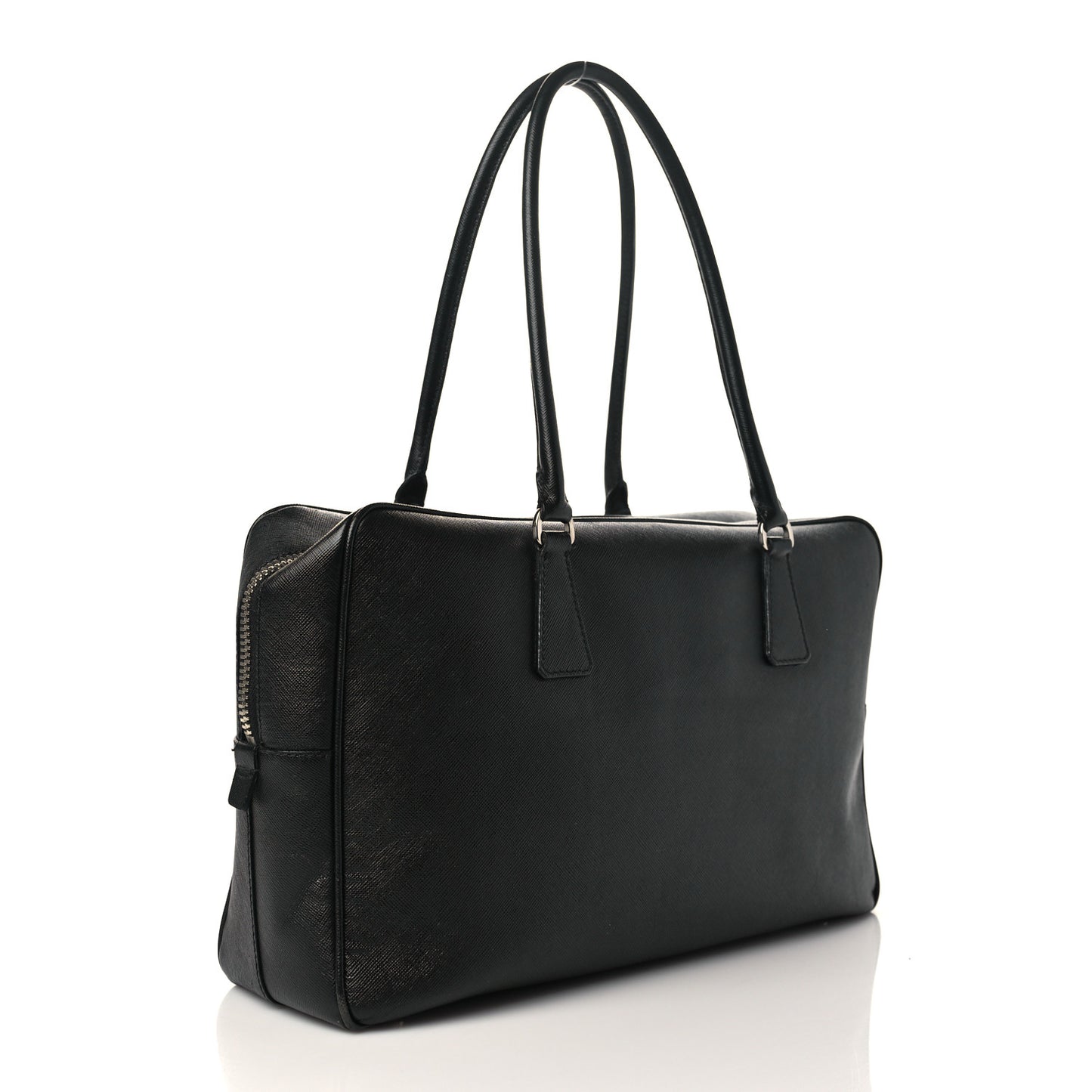 Saffiano Lux Bauletto Black