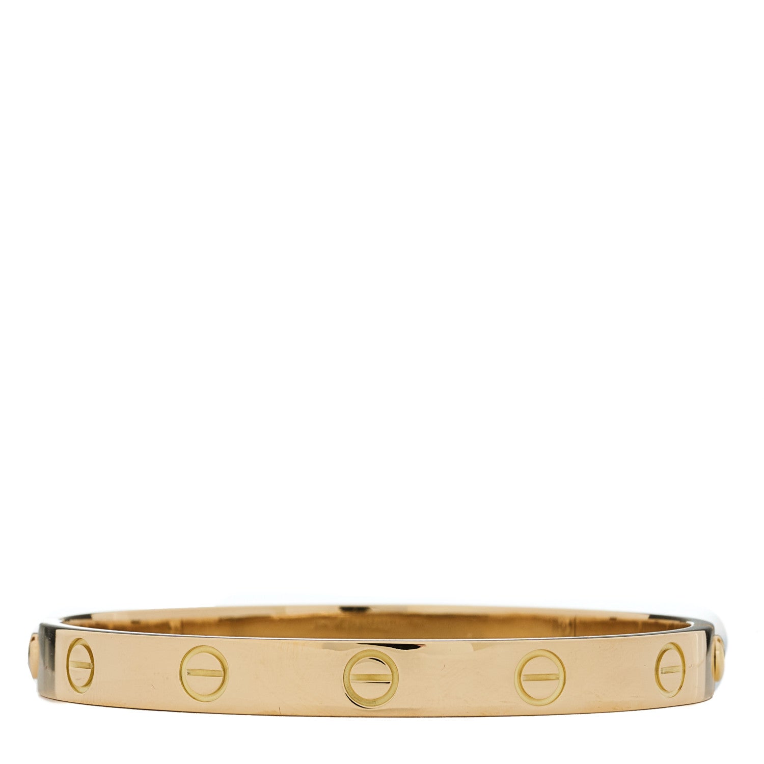 Cartier 18K Yellow Gold LOVE Bracelet 16 1874459 – FASHIONPHILE