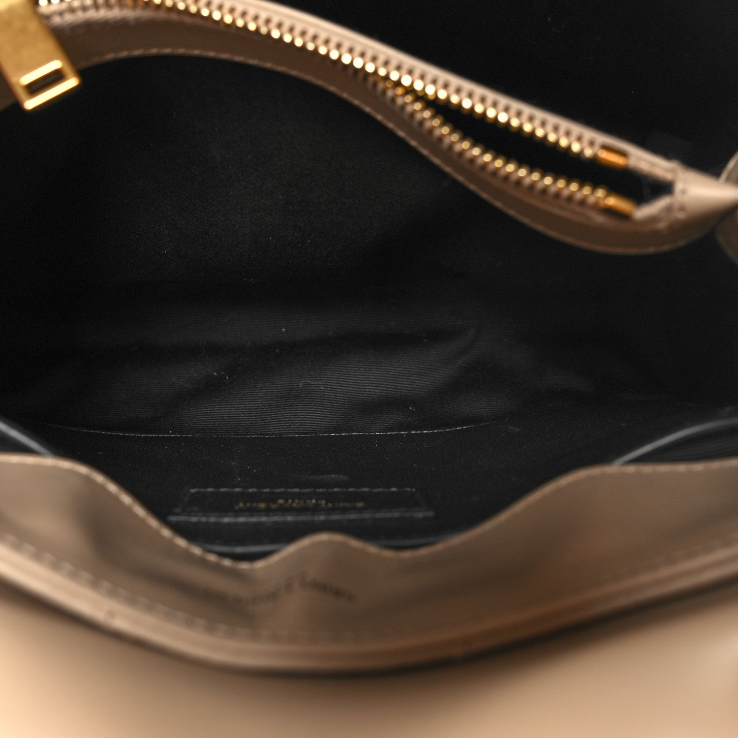 Saint Laurent Calfskin Y Quilted Monogram Small Loulou Chain Satchel Dark Beige 6 of 11