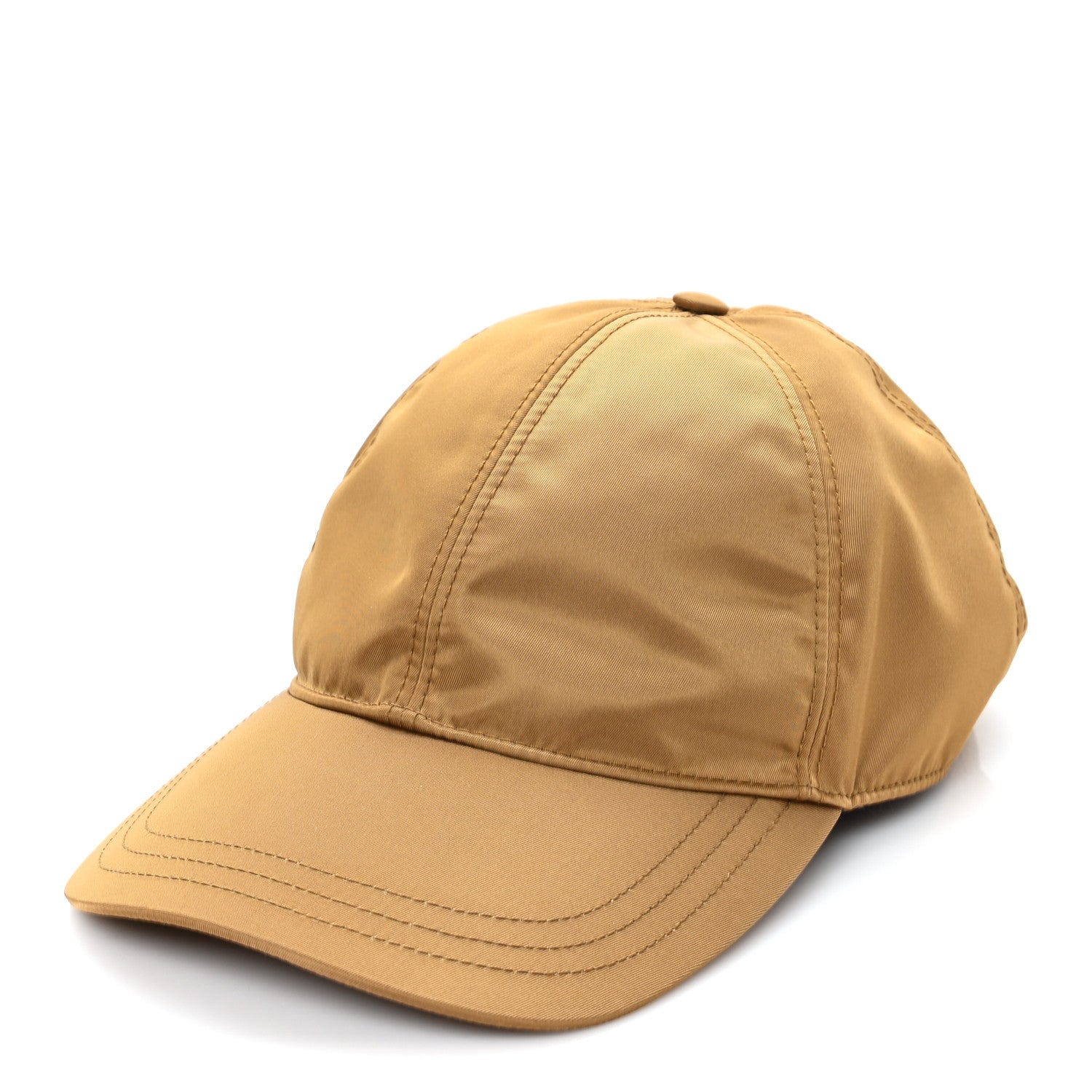 PRADA ナイロンキャップ　brown L Prada Re-Nylon Baseball Cap L Brown 1906541 – FASHIONPHILE