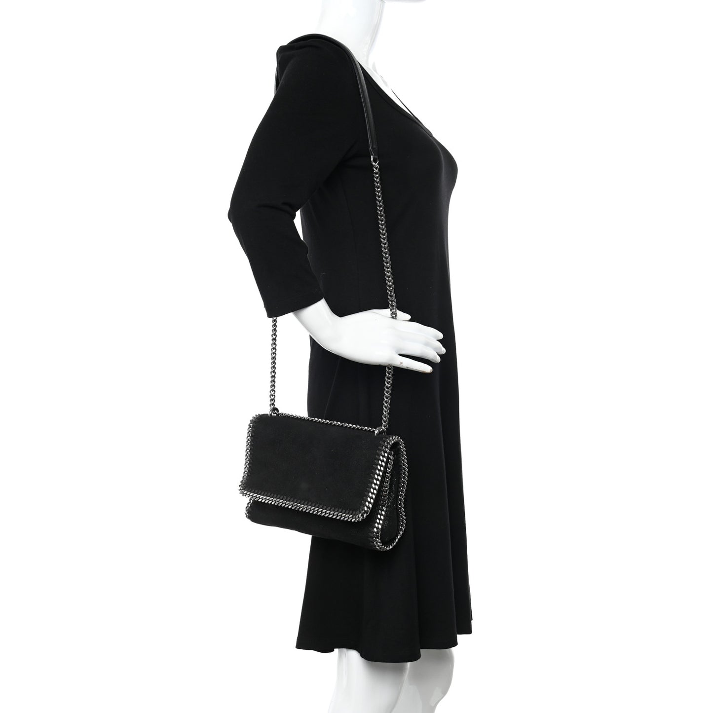 Shaggy Deer Falabella Messenger Black