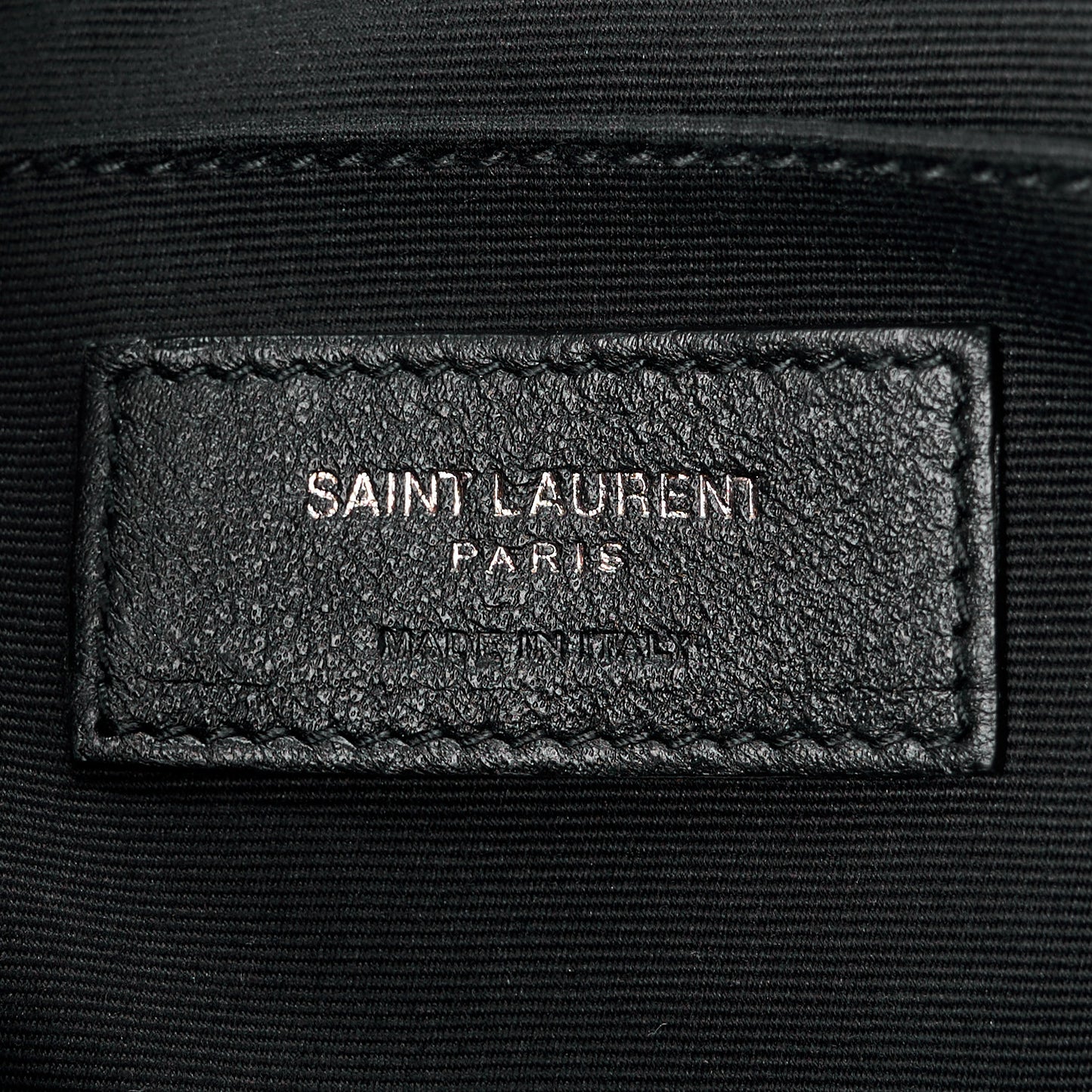 Calfskin Matelasse Monogram Lou Camera Bag Black