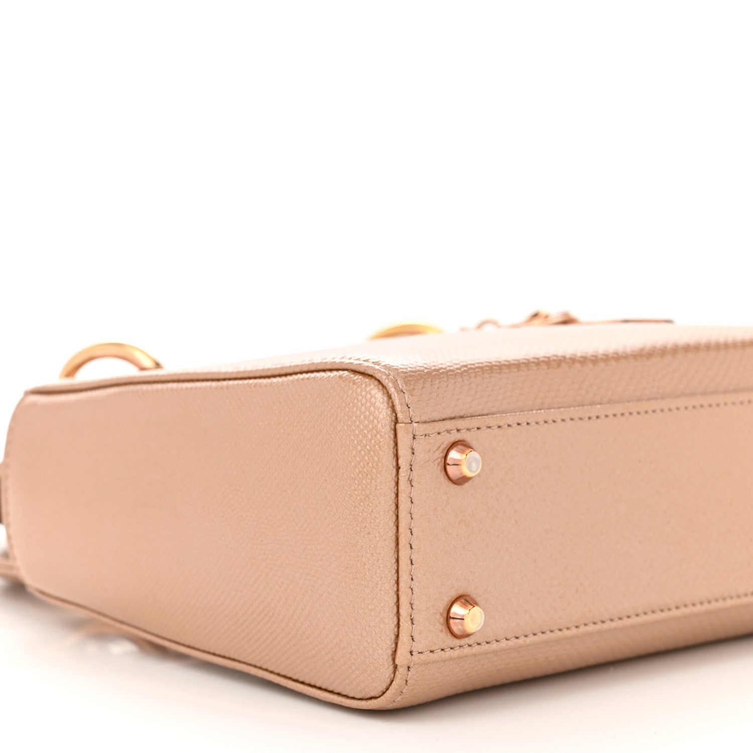 Christian Dior Lizard Mini Lady Dior Beige 9 of 14