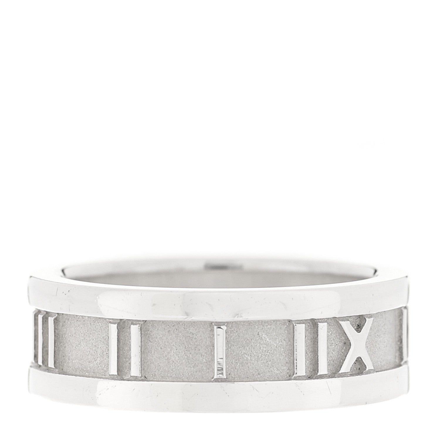 Tiffany Sterling Silver Atlas Ring 50 5.5 1801747 – FASHIONPHILE