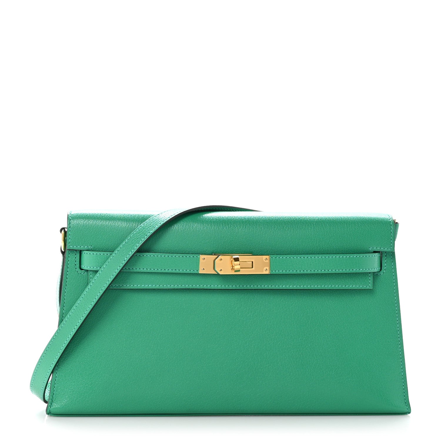 Hermes Chevre Chamkila Kelly Elan Menthe 1 of 11