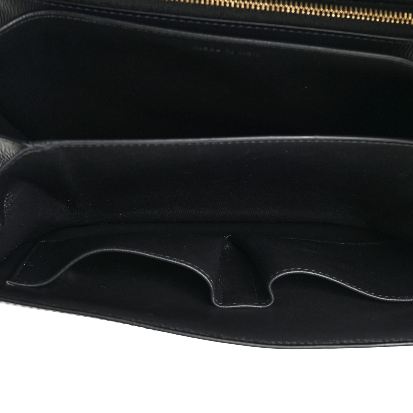 Liege Calfskin Medium Classic Box Flap Bag Anthracite