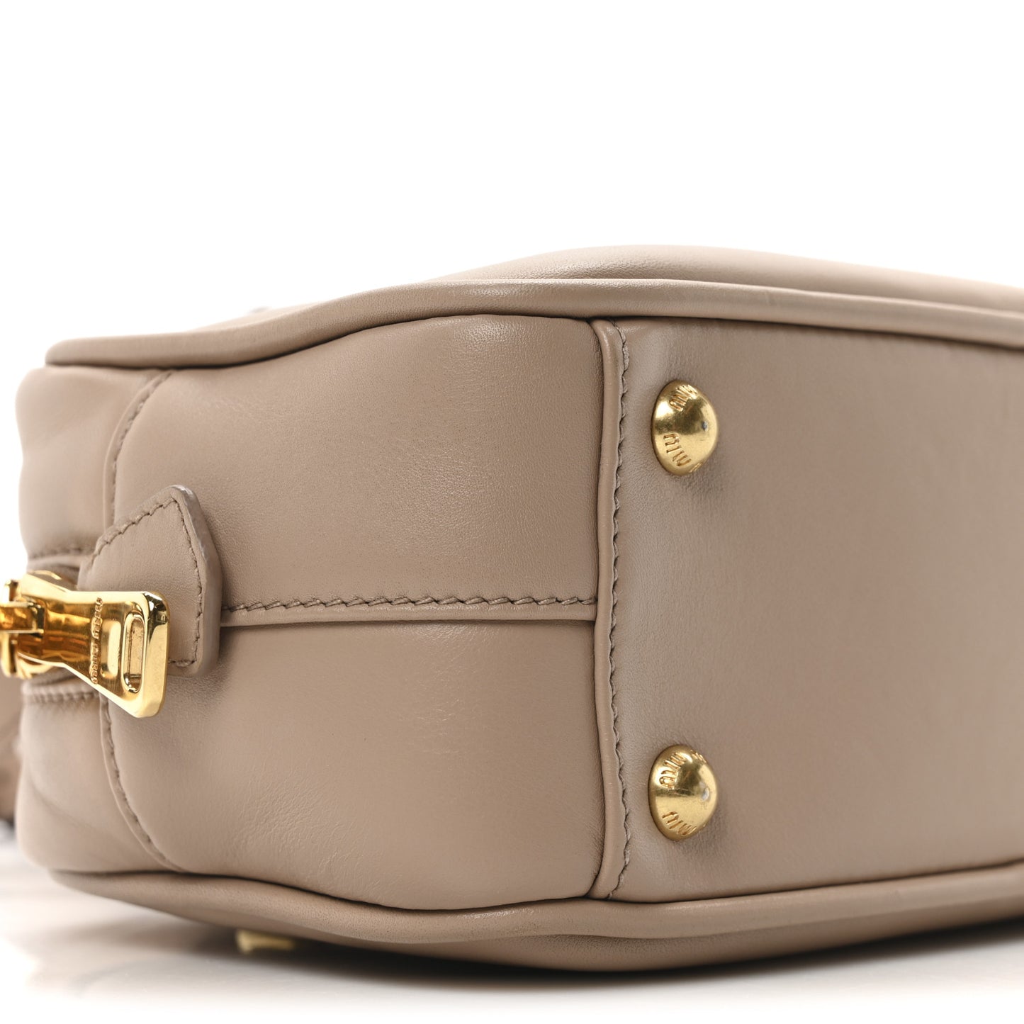 Calfskin Regular Arcadie Top Handle Bag Cameo