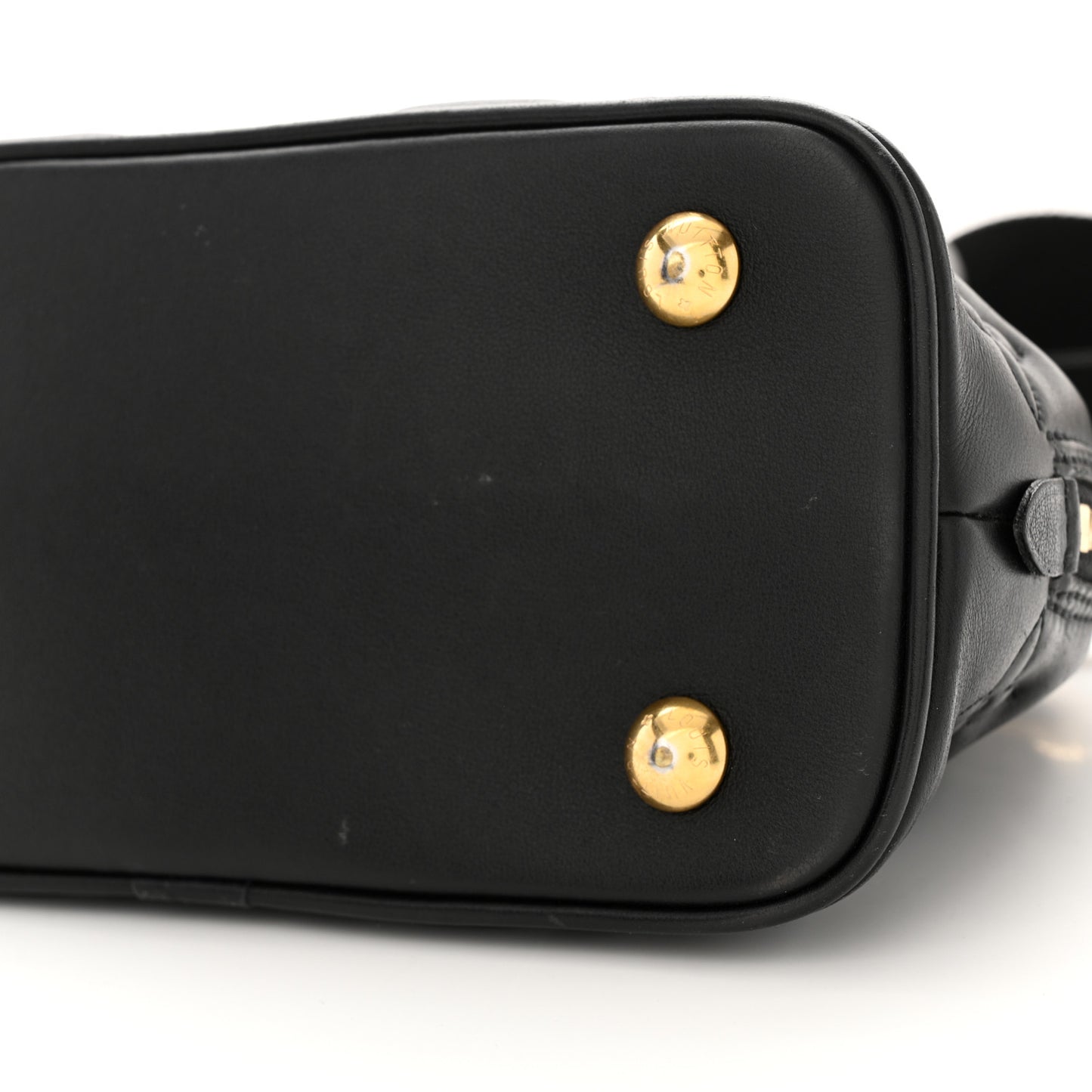 Calfskin Bubblegram Alma BB Black