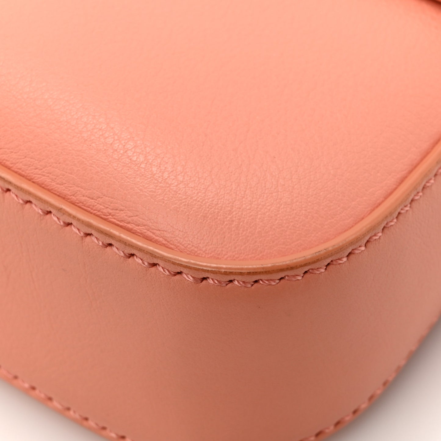 Vitello Flamingo Crystal Baguette Rosa Pesca