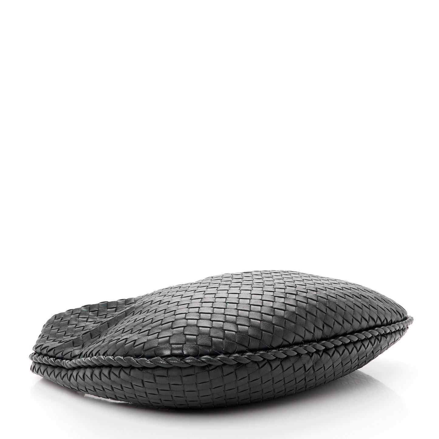 Nappa Intrecciato Medium Veneta Hobo Navy