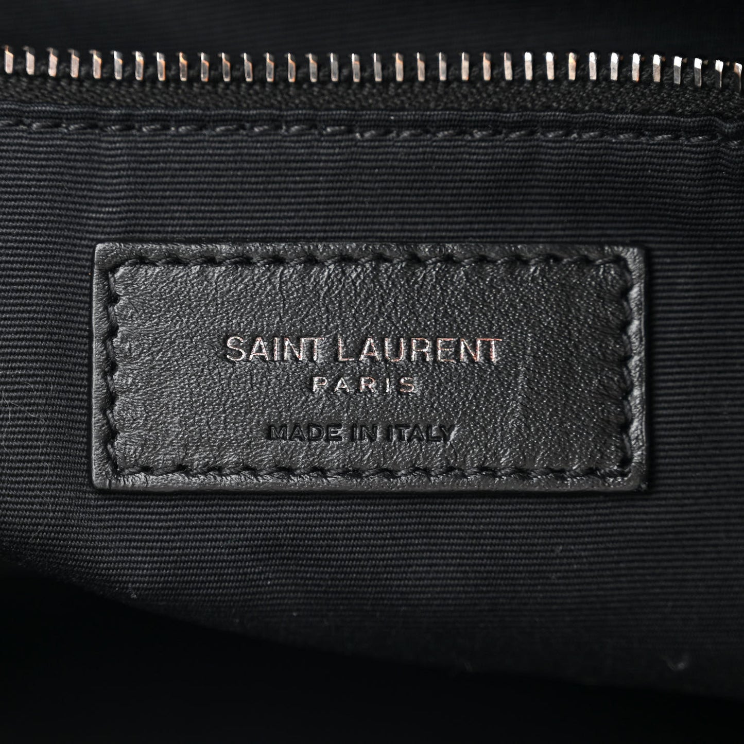 Crinkled Calfskin Matelasse Monogram Large Niki Shopper Tote Black
