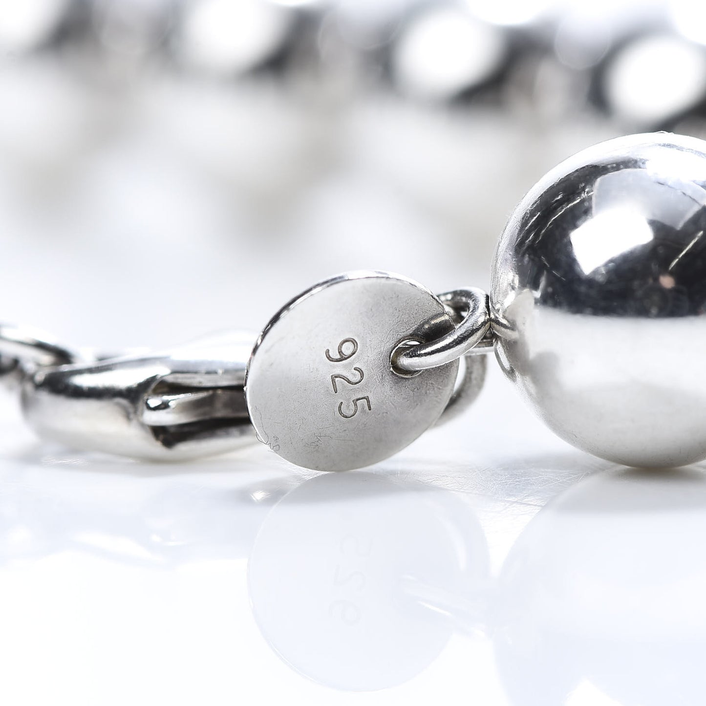 Sterling Silver 10mm HardWear Ball Bracelet