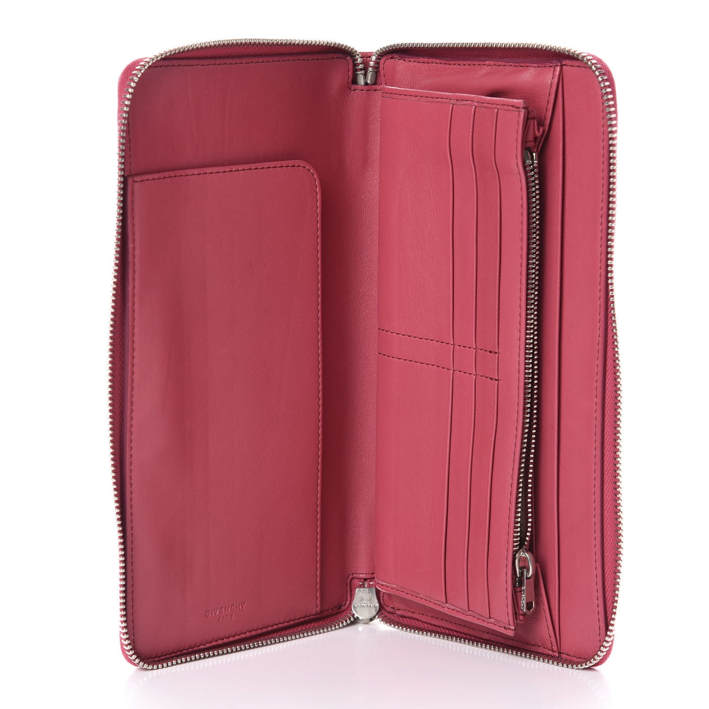 Sugar Goatskin Pandora Organizer Deep Pink