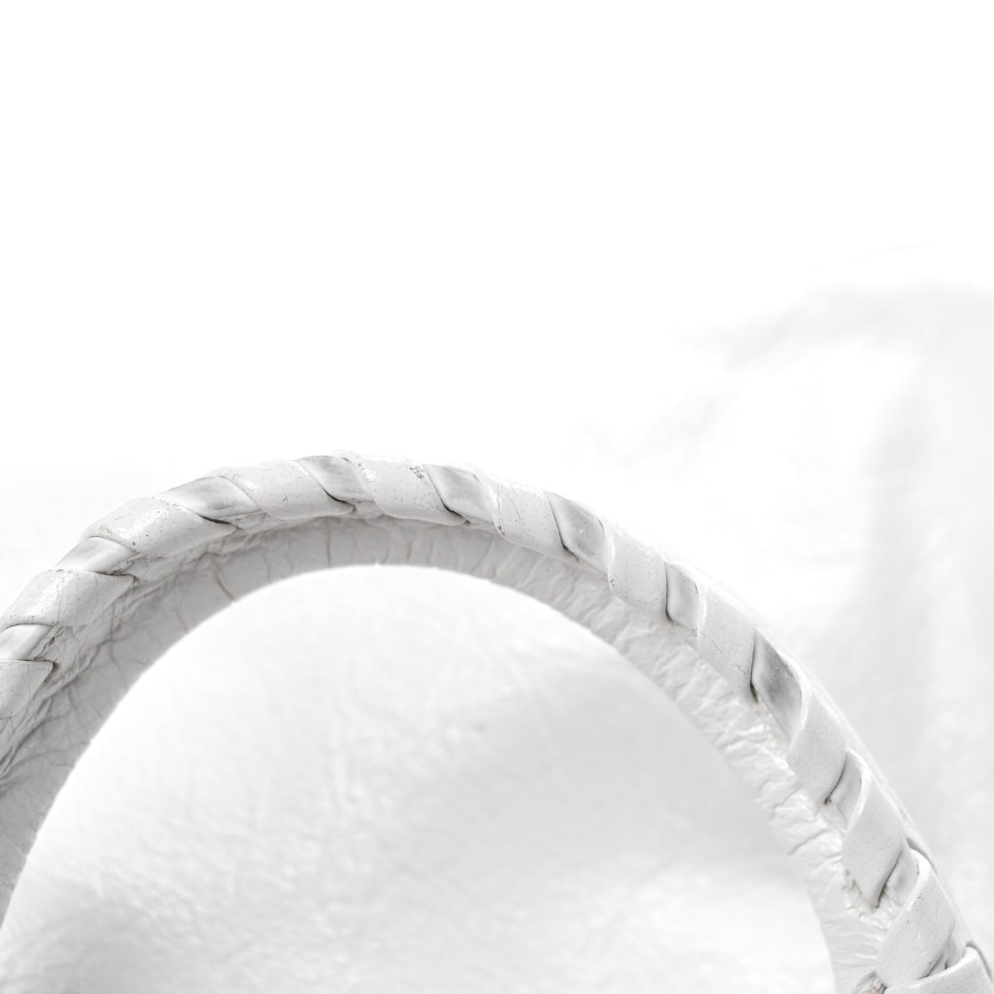 Agneau Arena Neo Cagole Handbag XS Optic White