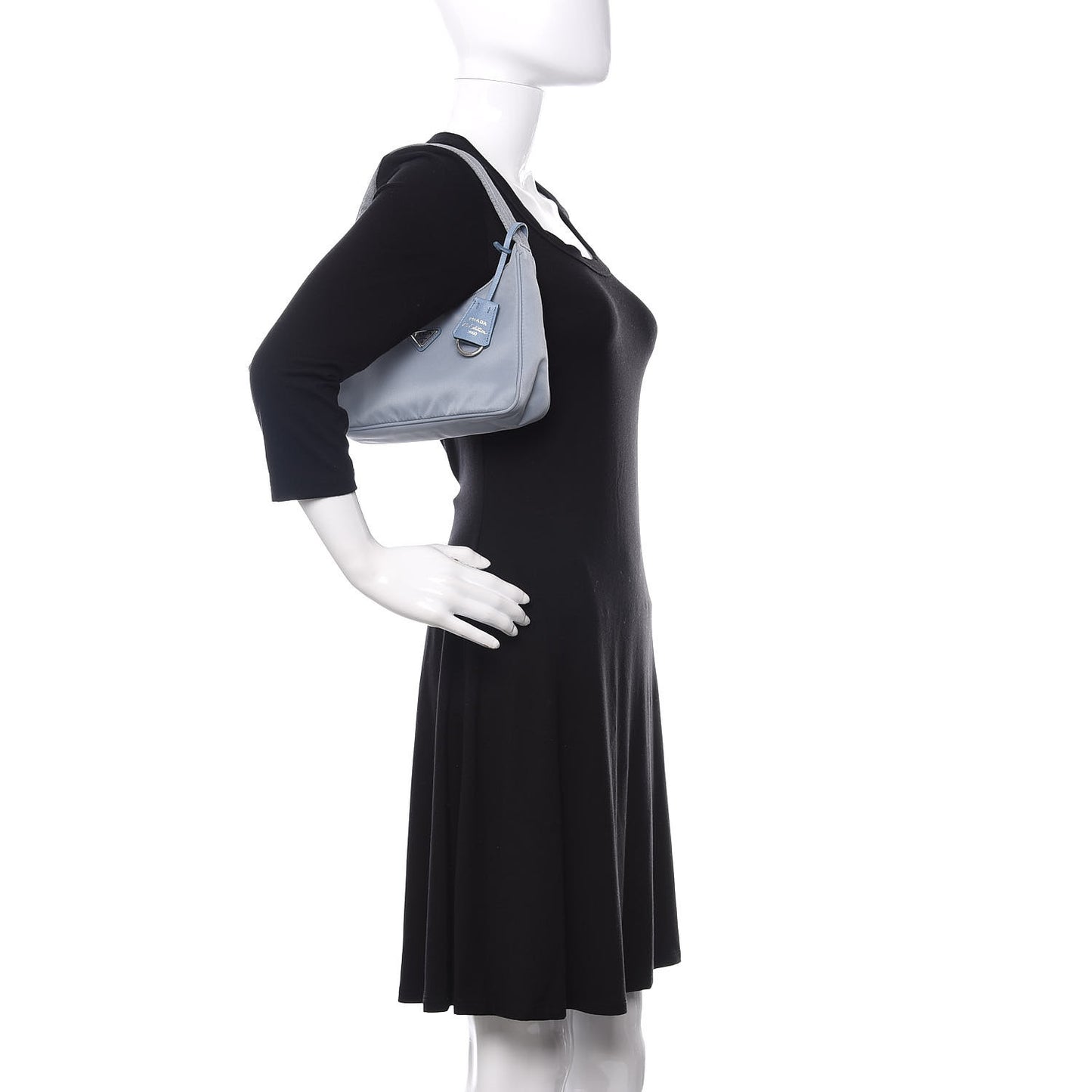 Tessuto Nylon Mini Re-Edition 2000 Bag Astrale