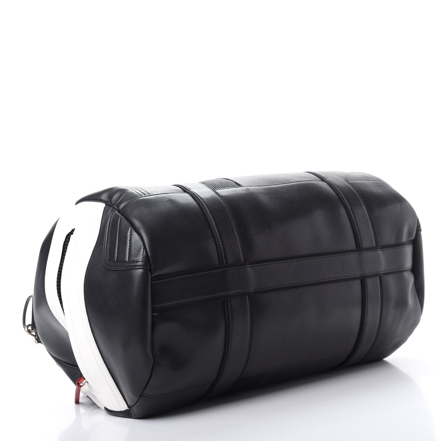 Calfskin Mc3 Reverse Weekender Bag Black