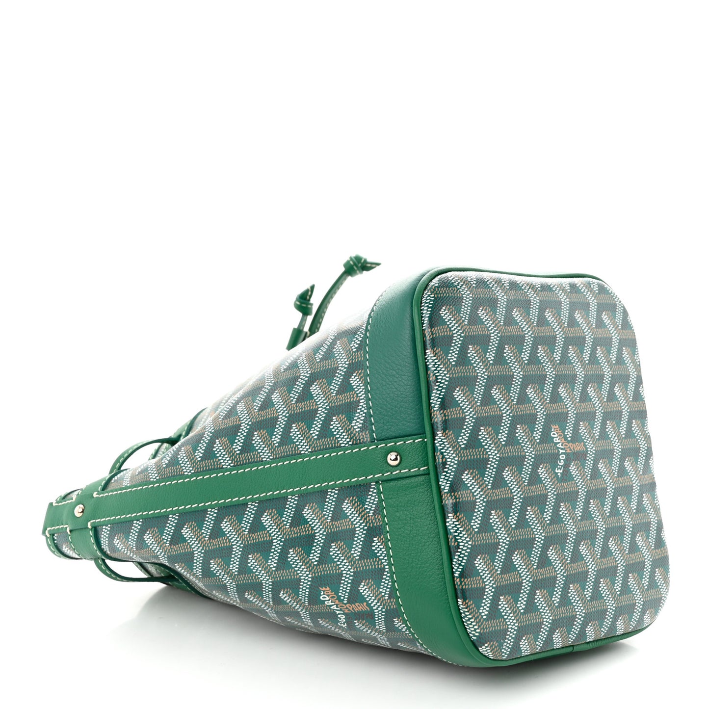 Goyardine Petit Flot Bucket Bag PM Green