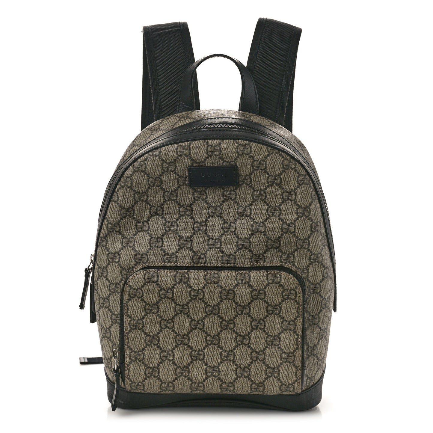 GG Supreme Monogram Small Eden Day Backpack Black