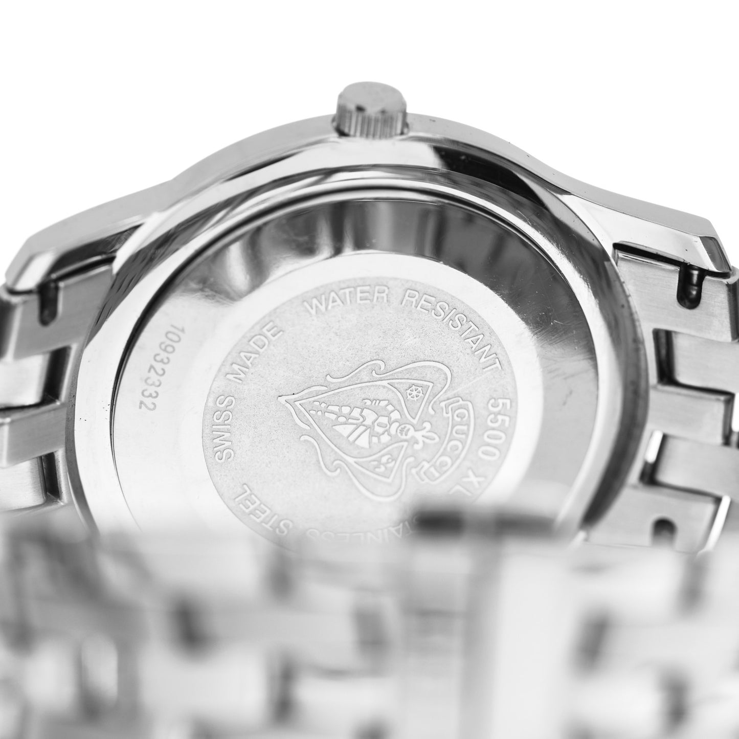 Stainless Steel 38mm 5500 G-Class Automatic Watch Black