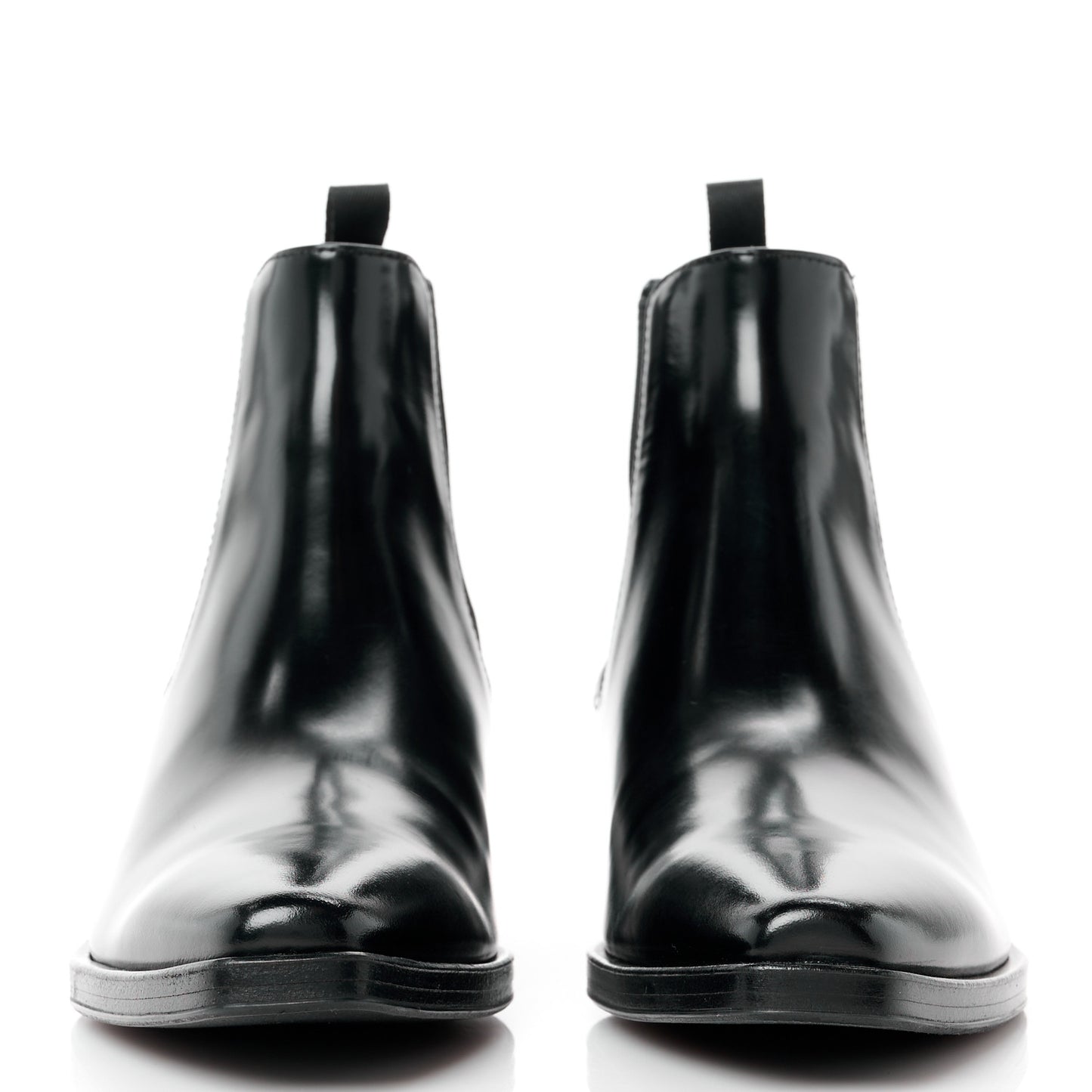 Spazzolato Logo Chelsea Boots 36 Black