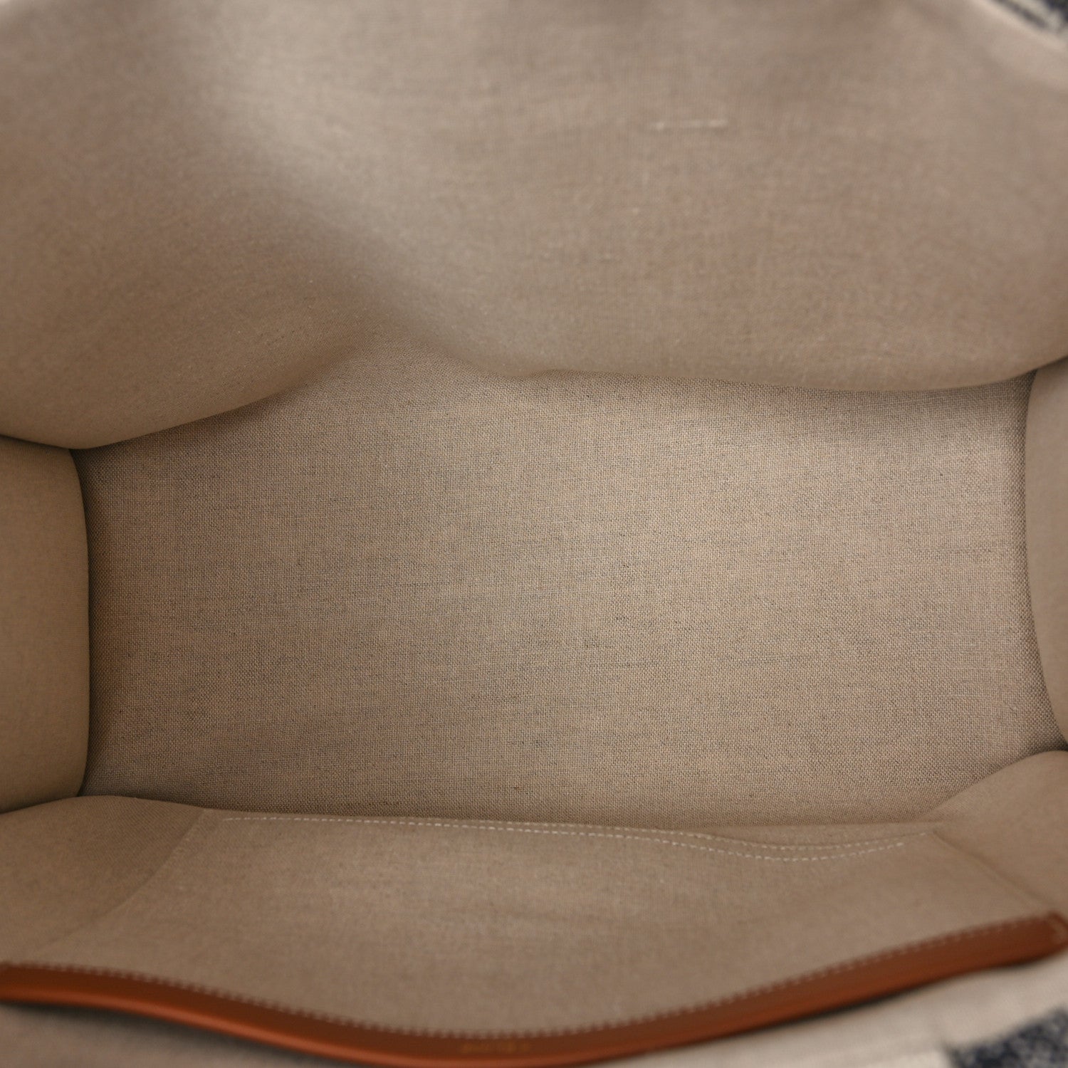 Celine Jacquard Striped Large Cabas Thais White Black 5 of 9