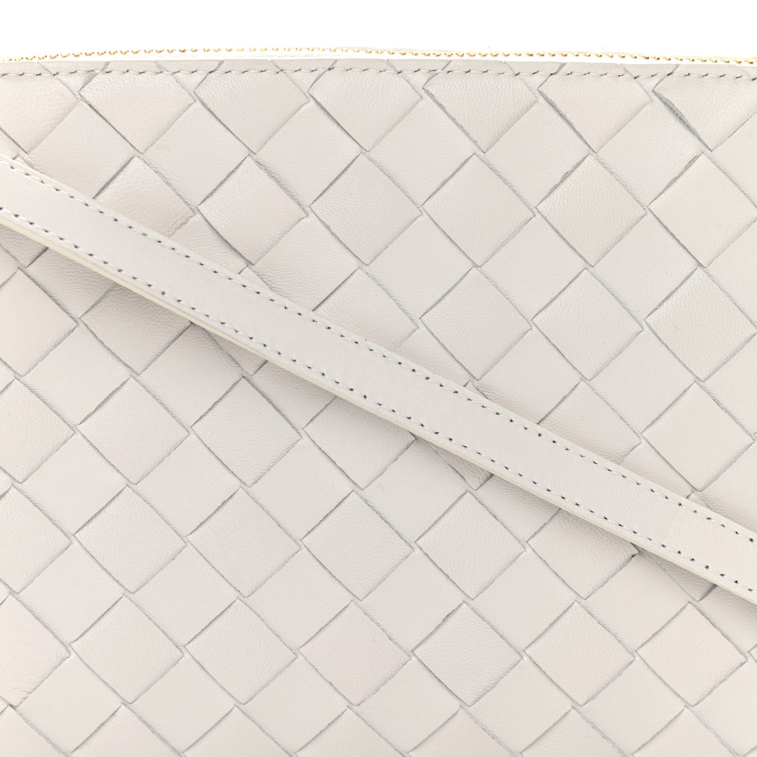Bottega Veneta Nappa Intrecciato Crossbody White 7 of 10